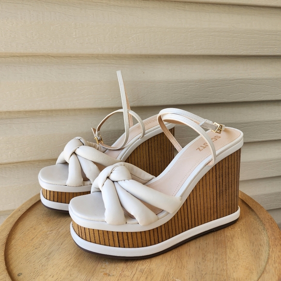 Schutz Mindy wedge sandals - Picture 2 of 13
